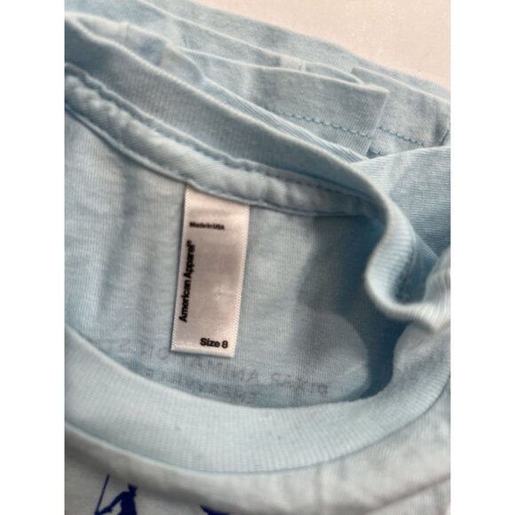 American Apparel Pixar character Short Sleeve T-Shirt in Blue - Picture 3 of 3